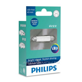 Philips C5W 6000K Ultinon LED