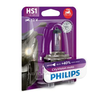 HS1 12V-35/35W (PX43t) ( +40% ;   ) CityVision Moto 12636CTVBW